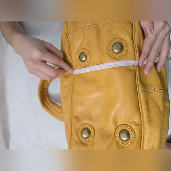 Marc by Marc Jacobs Mustard Leather Satchel - Picture 14 of 14
